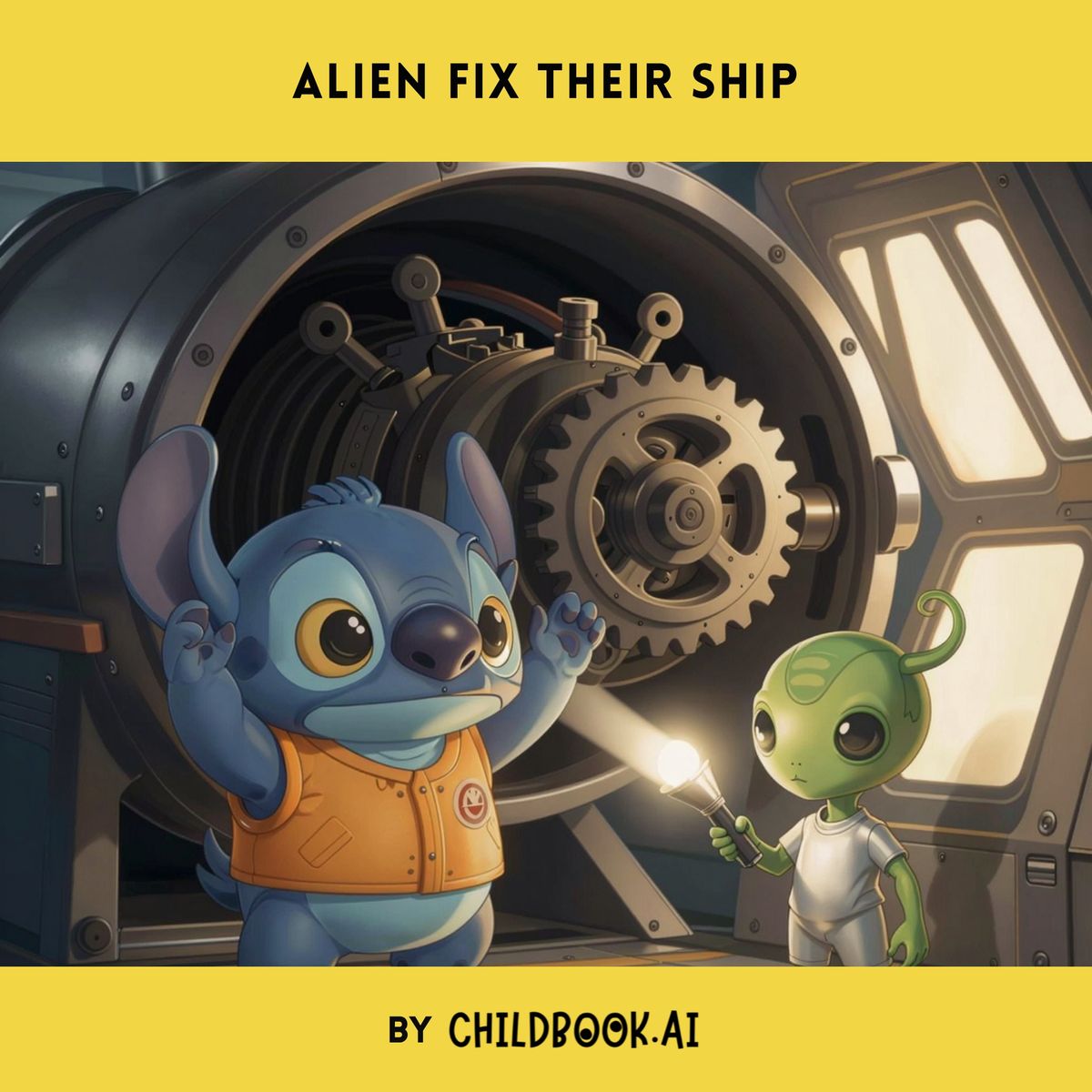 Alien Fix Their Ship