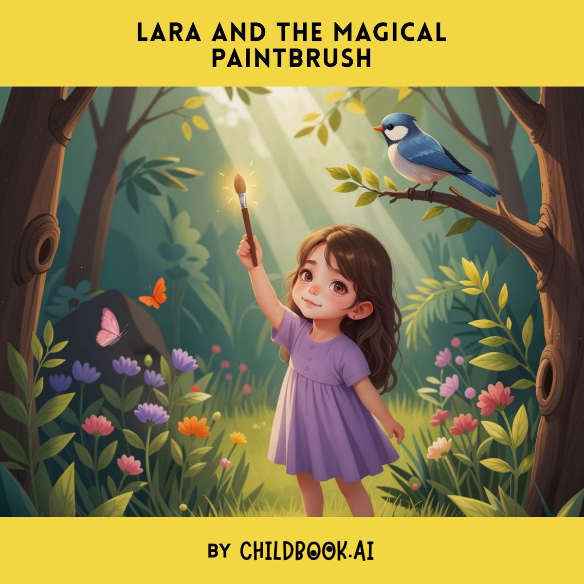 Lara and the magical paintbrush 