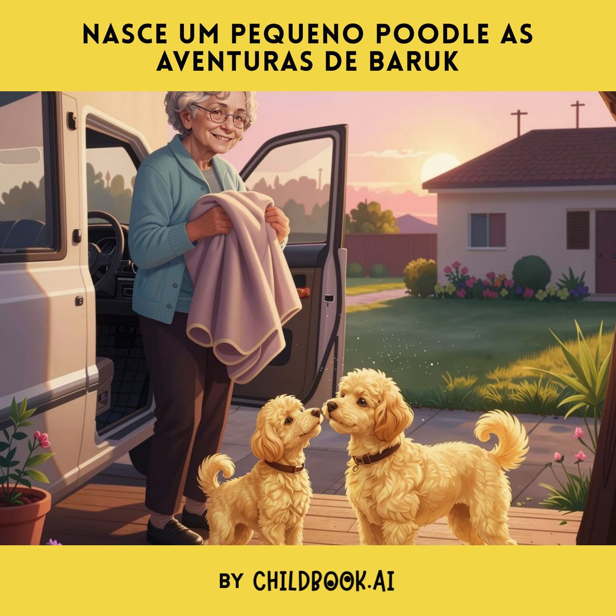 Nasce um Pequeno Poodle  As Aventuras de Baruk