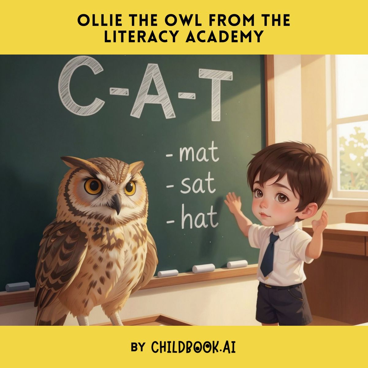Ollie the Owl from The Literacy Academy
