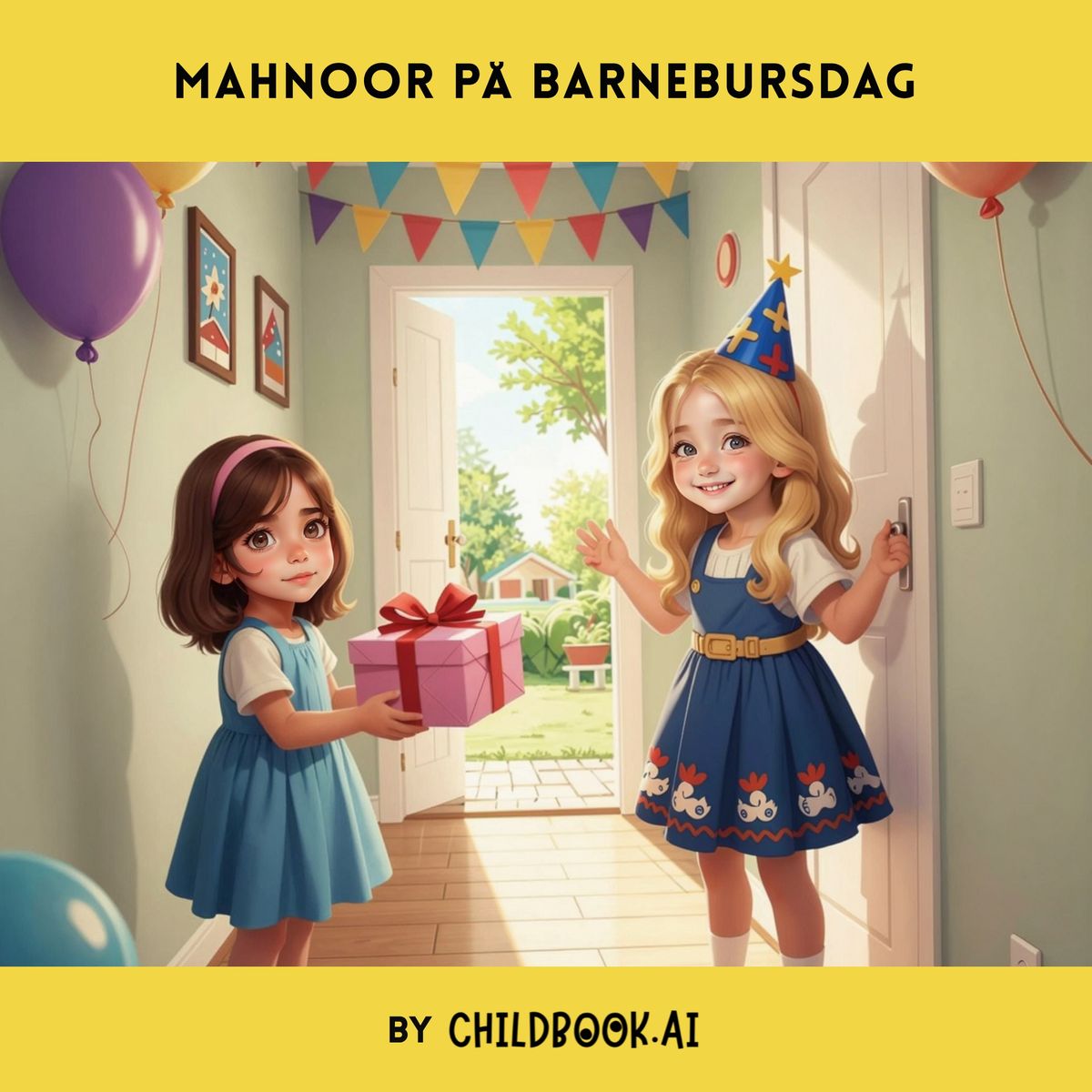 Mahnoor på barnebursdag 