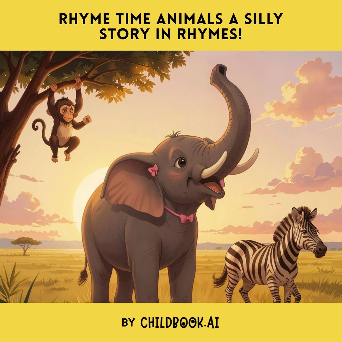 RHYME TIME ANIMALS A Silly Story in Rhymes!