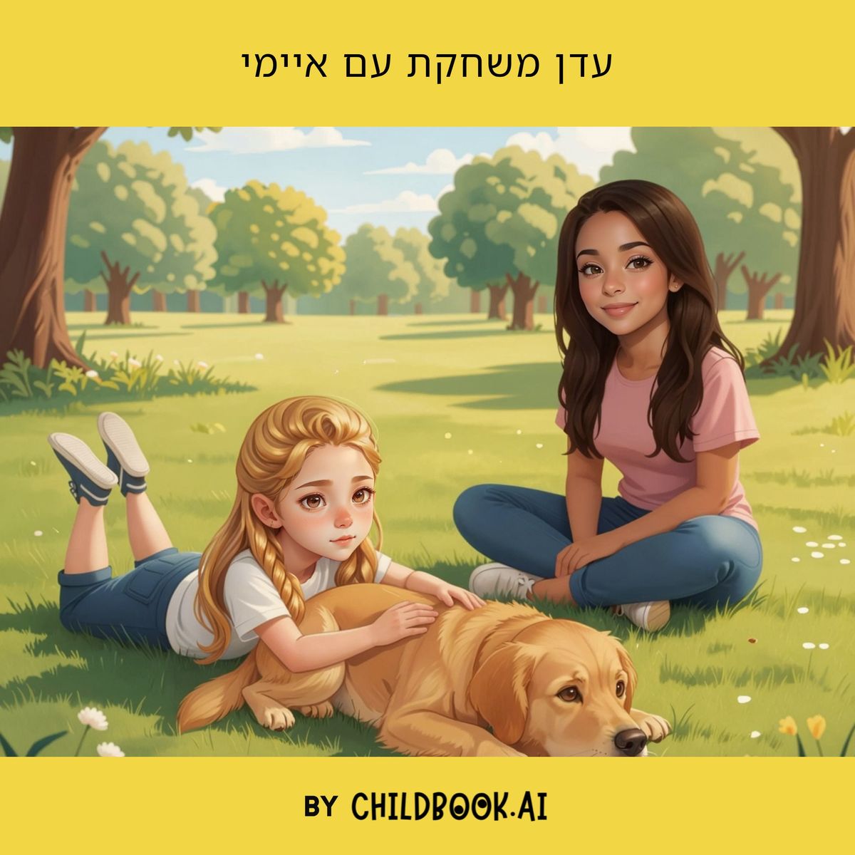 עדן משחקת עם איימי