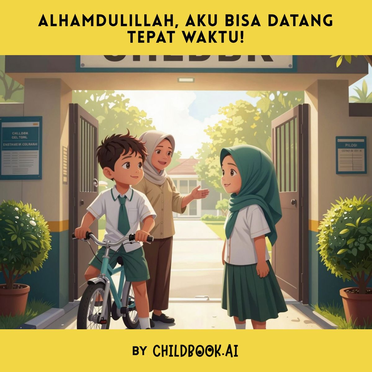 ALHAMDULILLAH, AKU BISA DATANG TEPAT WAKTU!