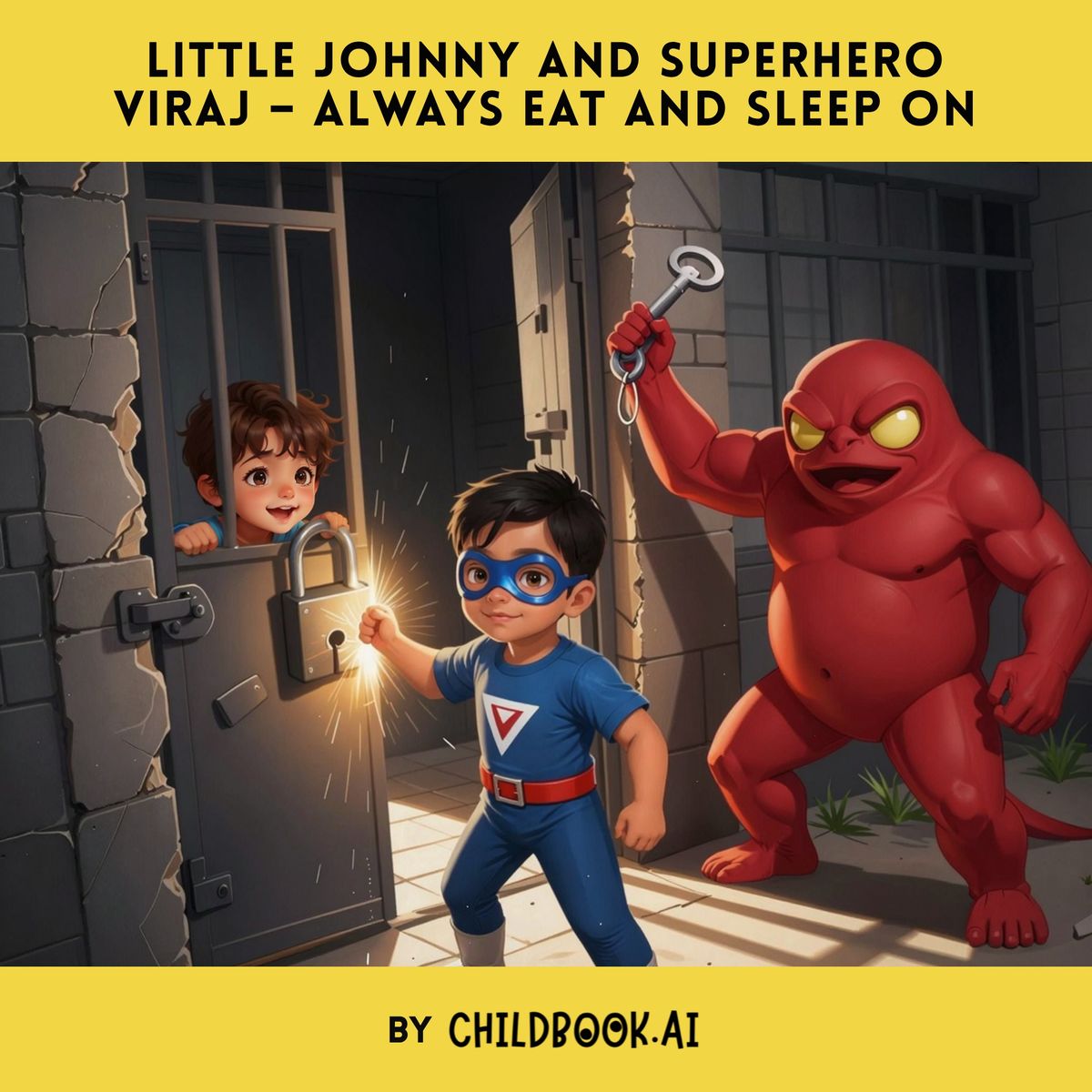 Little Johnny and Superhero Viraj – Always Eat and Sleep on Time