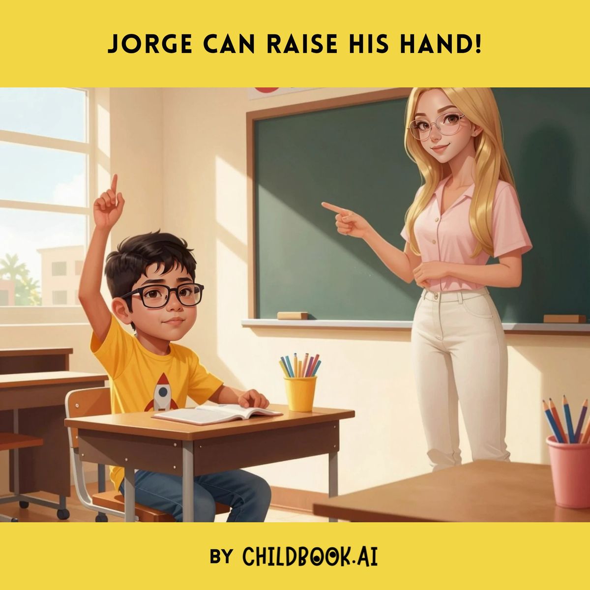 Jorge Can Raise His Hand!