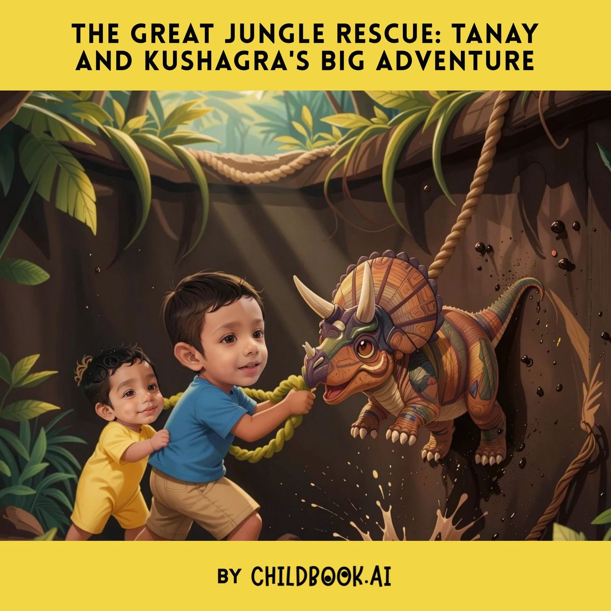 The Great Jungle Rescue: Tanay and Kushagra's Big Adventure