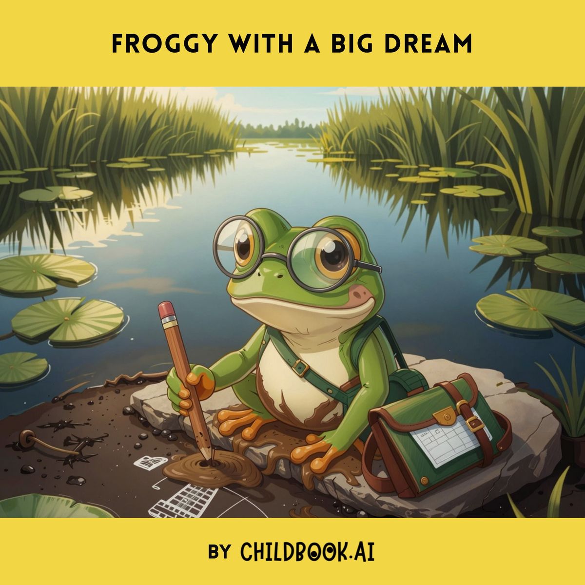 Froggy with a big dream