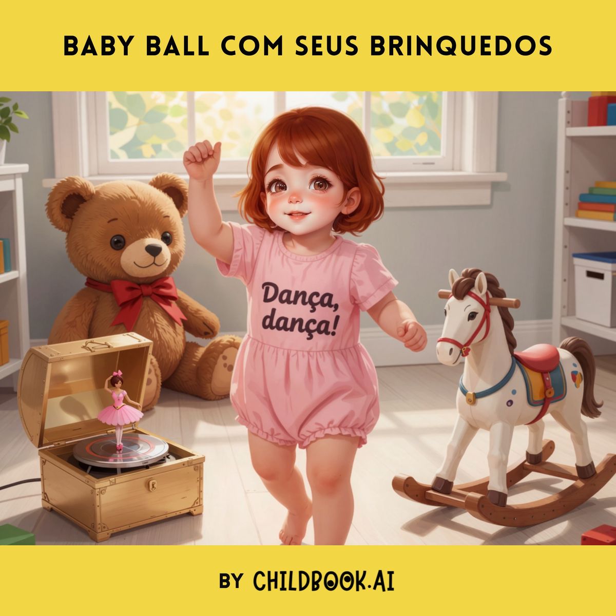 Baby Ball com seus brinquedos