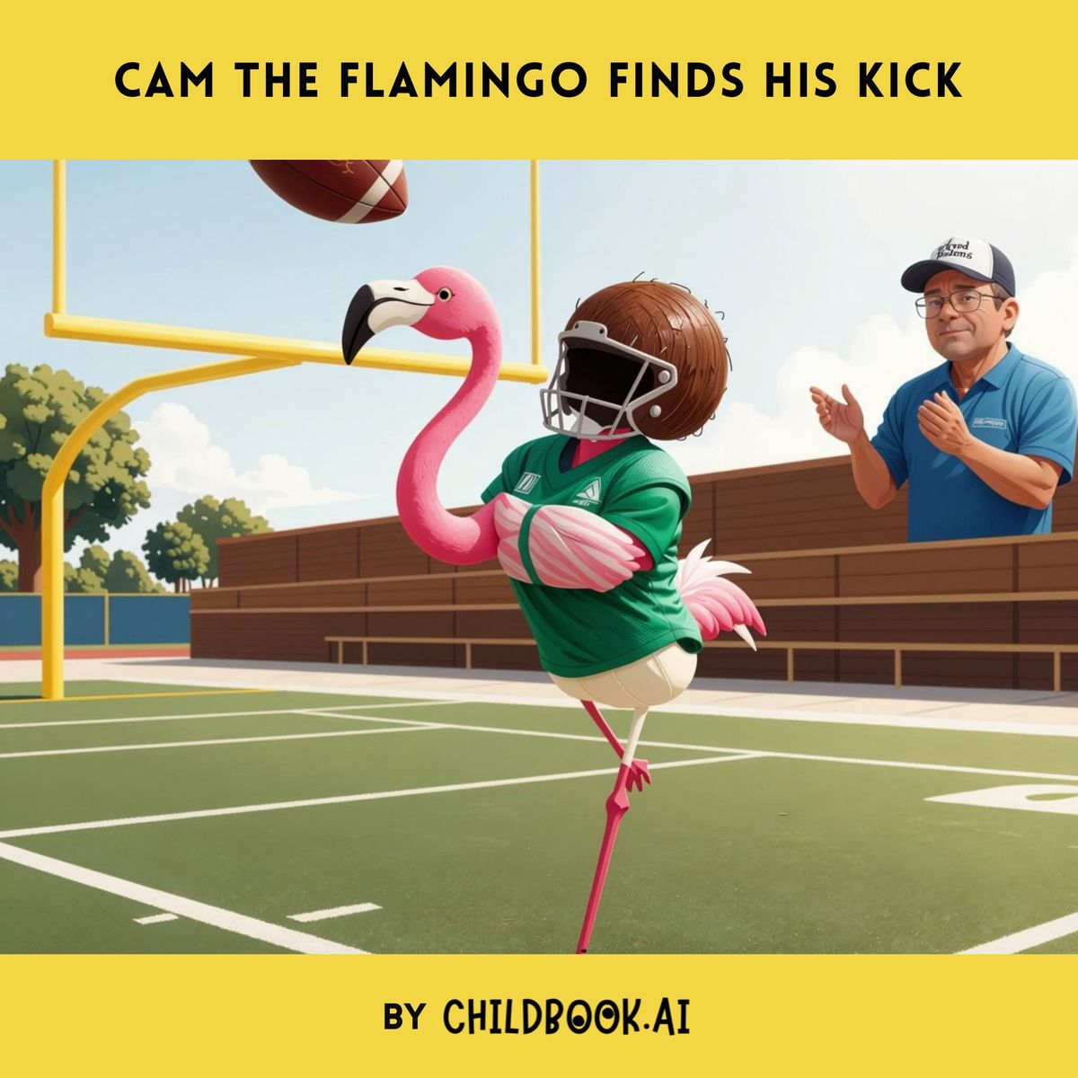 Cam the Flamingo finds his Kick