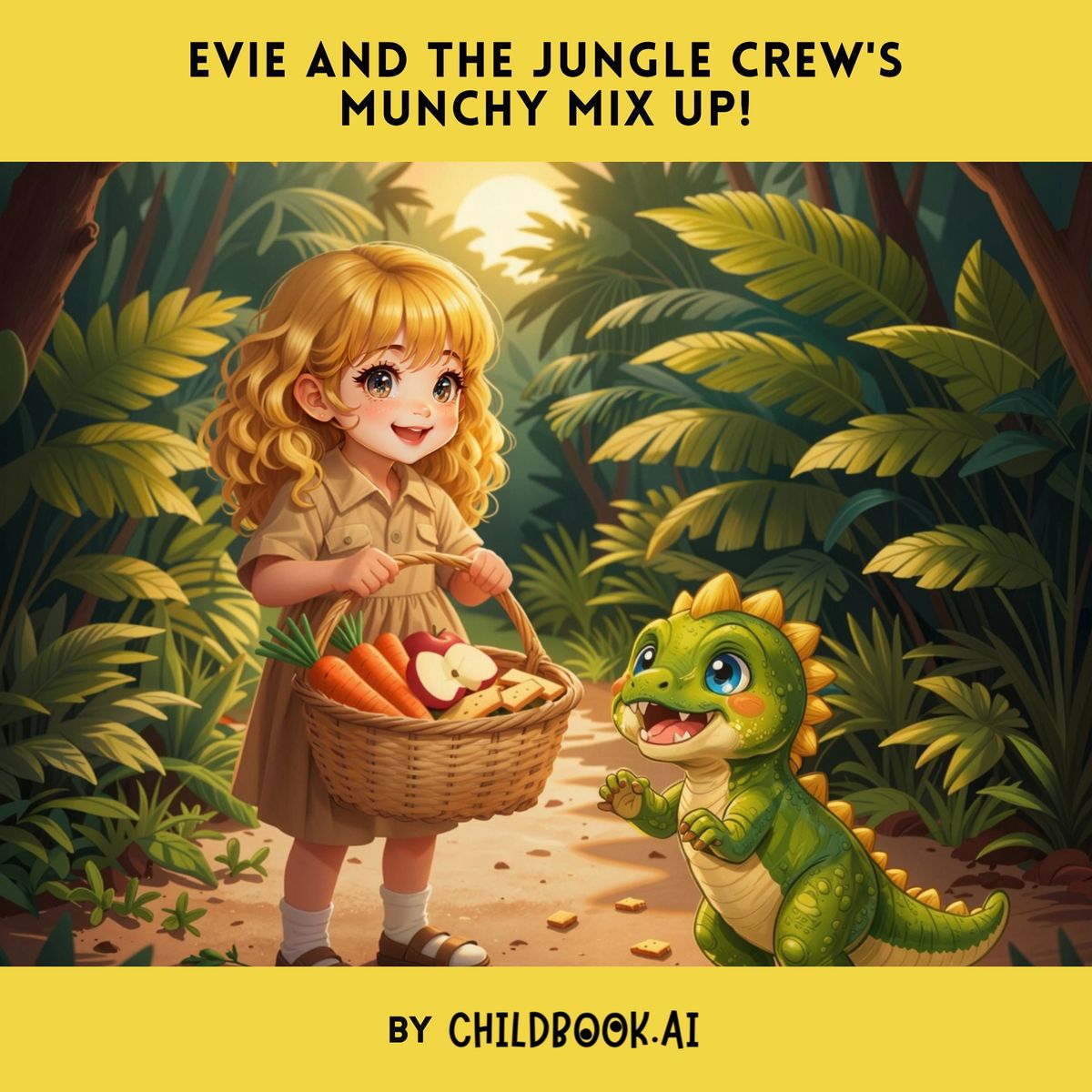Evie and the Jungle Crew's Munchy Mix up! 