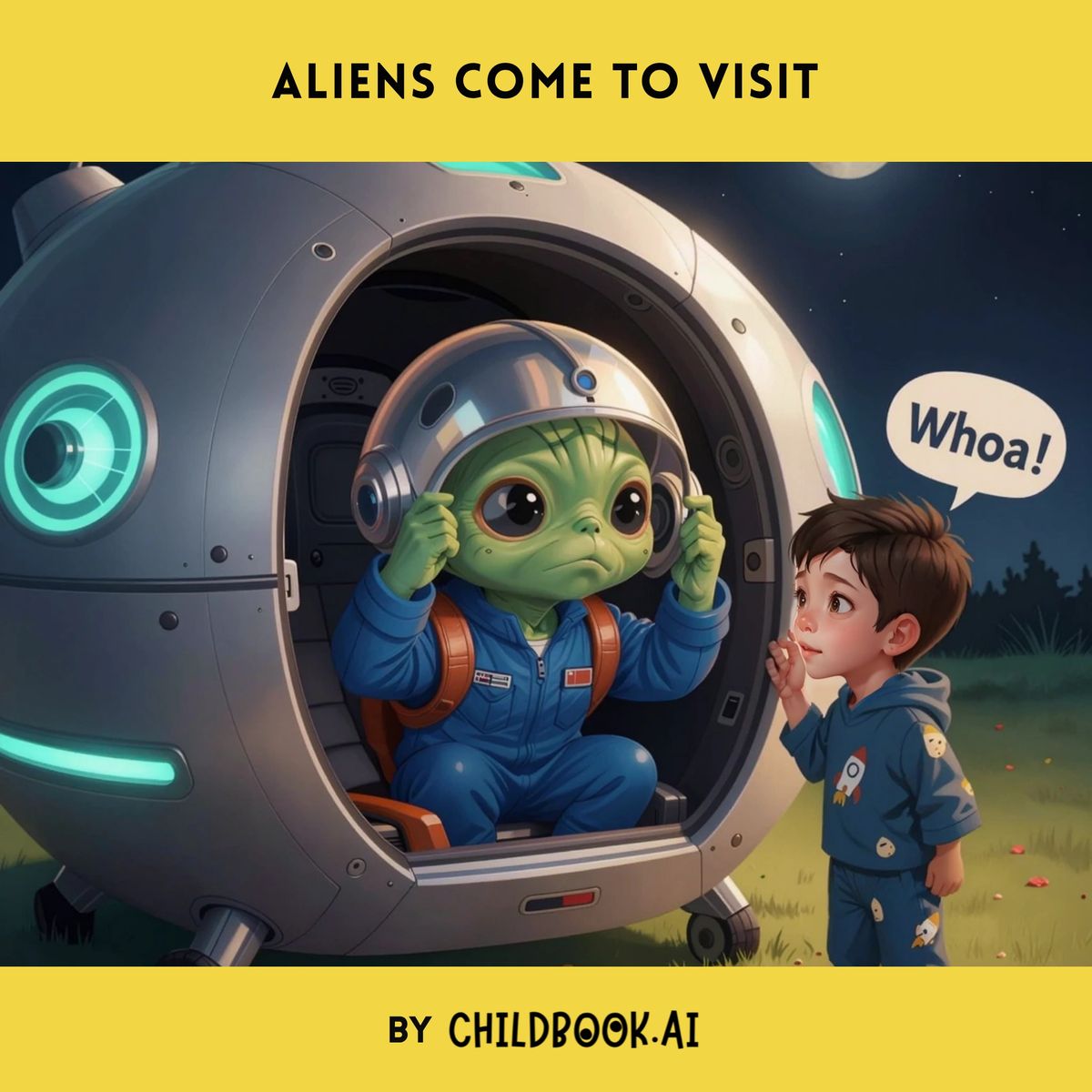Aliens come to visit