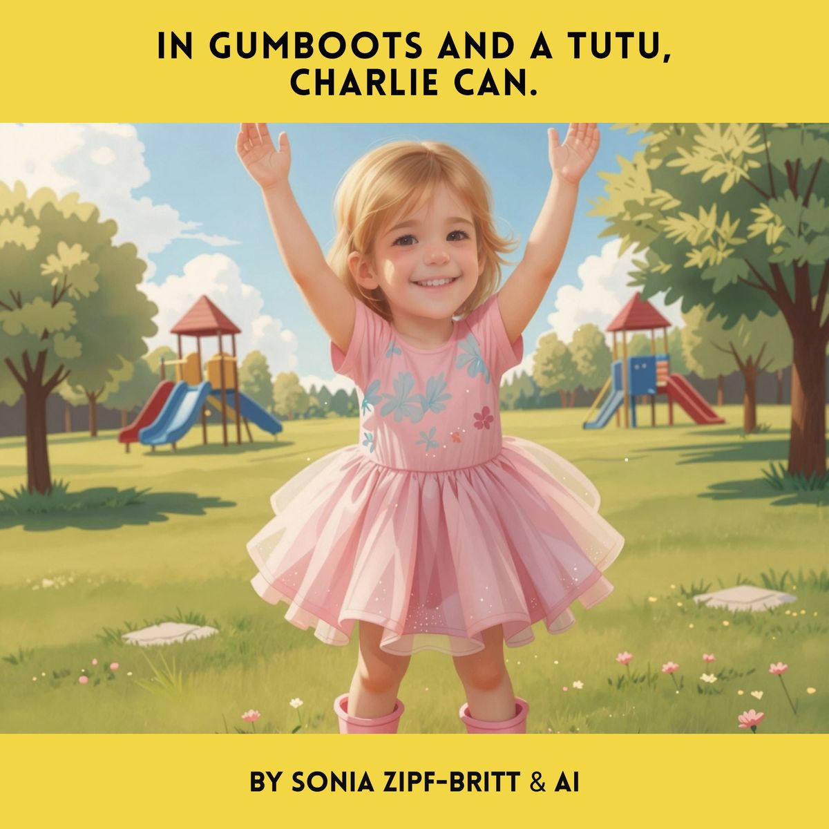 In Gumboots and a Tutu, Charlie Can.