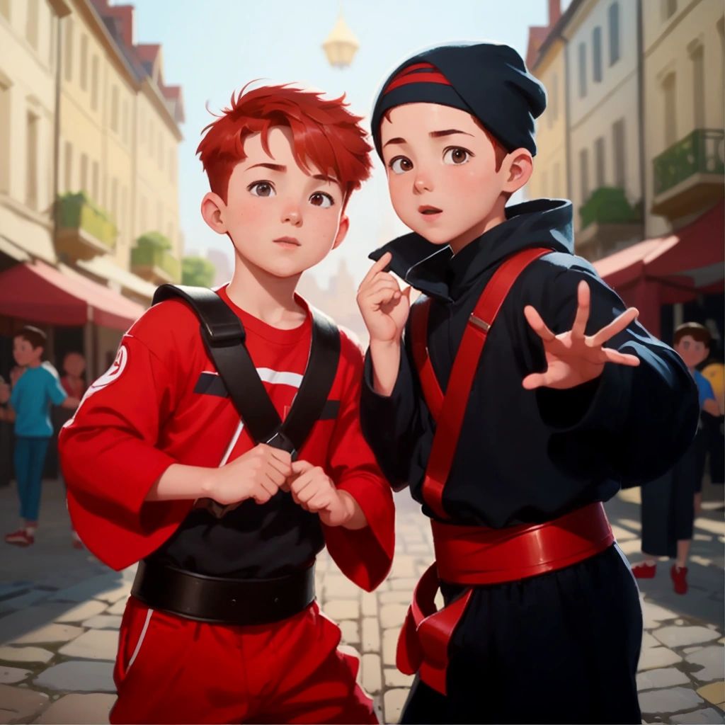 Pierre and Ninjamuffin traveling the world, spreading their love for beatboxing and making people dance with their music."""