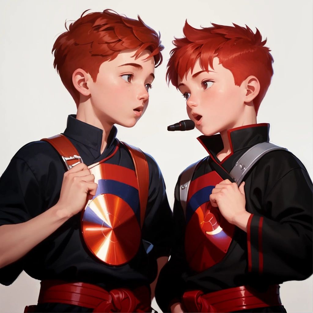 Pierre and Ninjamuffin practicing together, creating new sounds and perfecting their techniques.