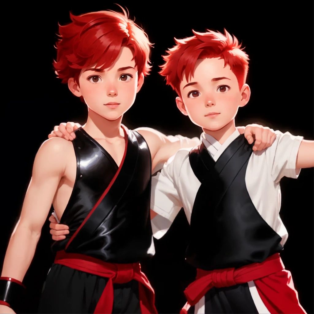 Pierre and Ninjamuffin finishing their performance together, showcasing their true talent and friendship.