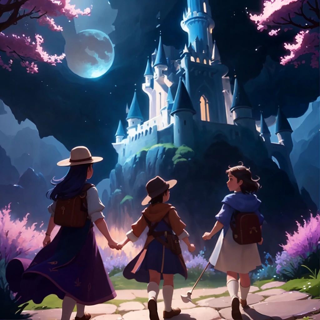 The players and Luna becoming close friends, exploring different parts of the magical world, and embarking on new adventures together.