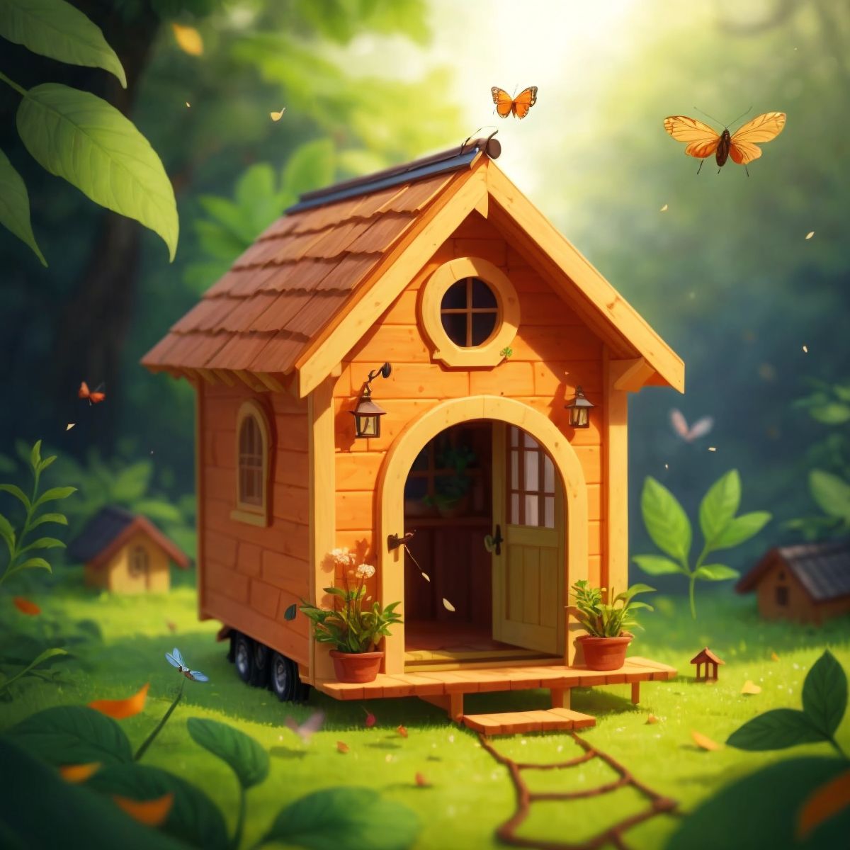 Tiny houses for insects