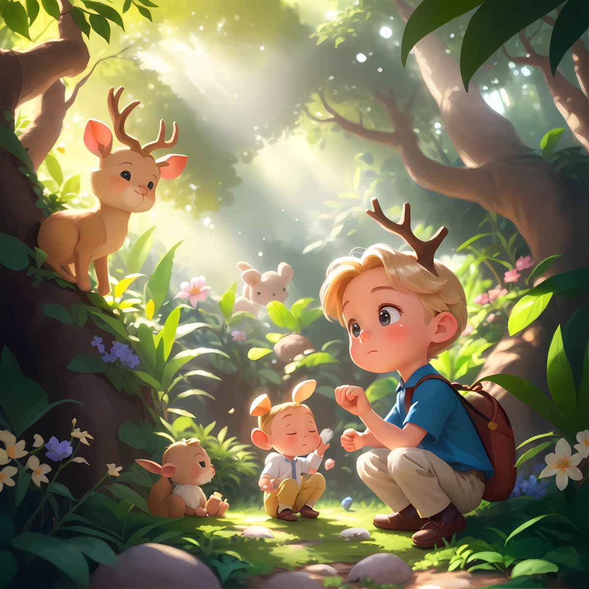 Zion Rabbit Childbook.ai - Zion the Lion's Journey with Jesus