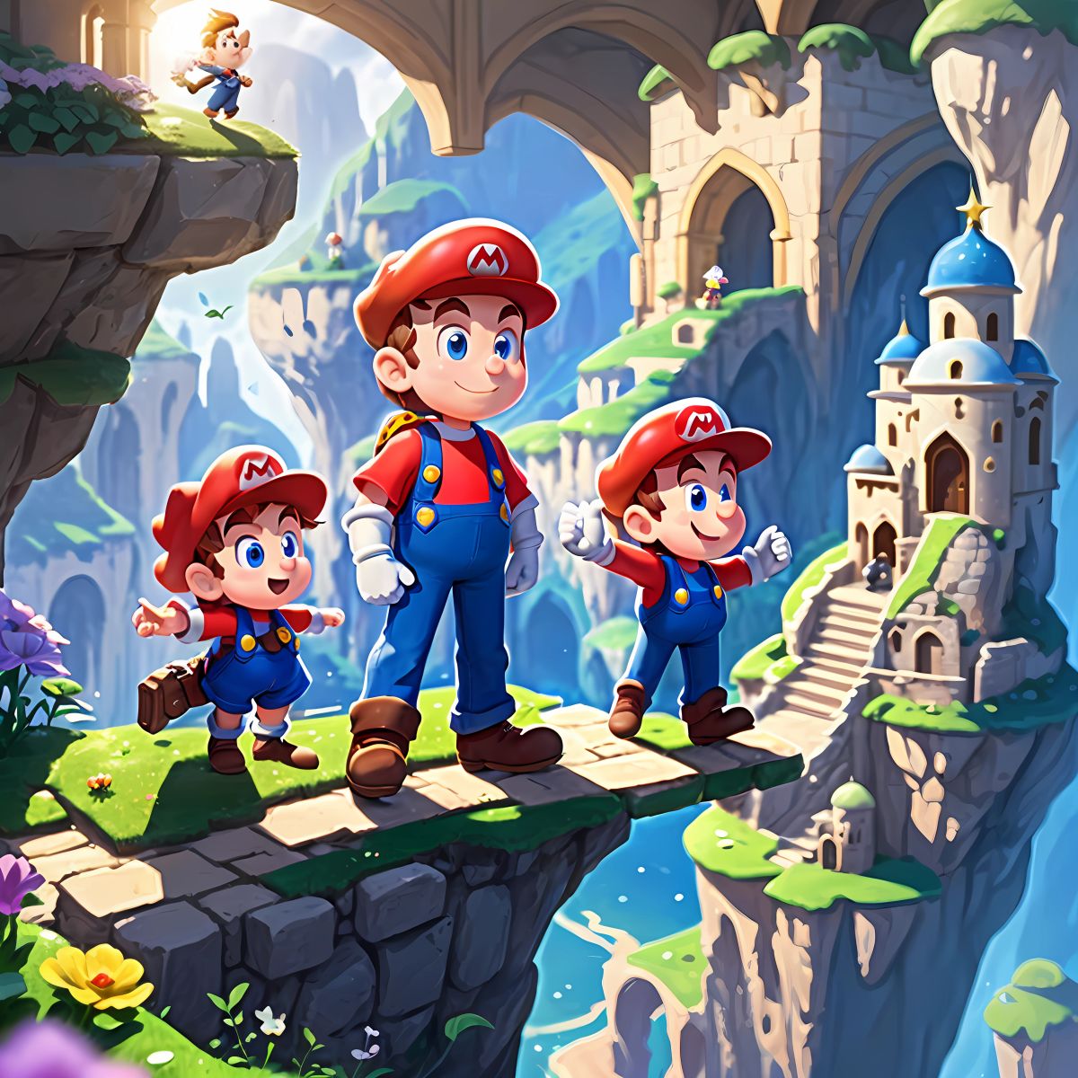 Back home, Alex shares his adventure with his family and friends, impressing them with his bravery and intelligence. He is grateful for the unforgettable experiences and friendships made in the Super Mario World.