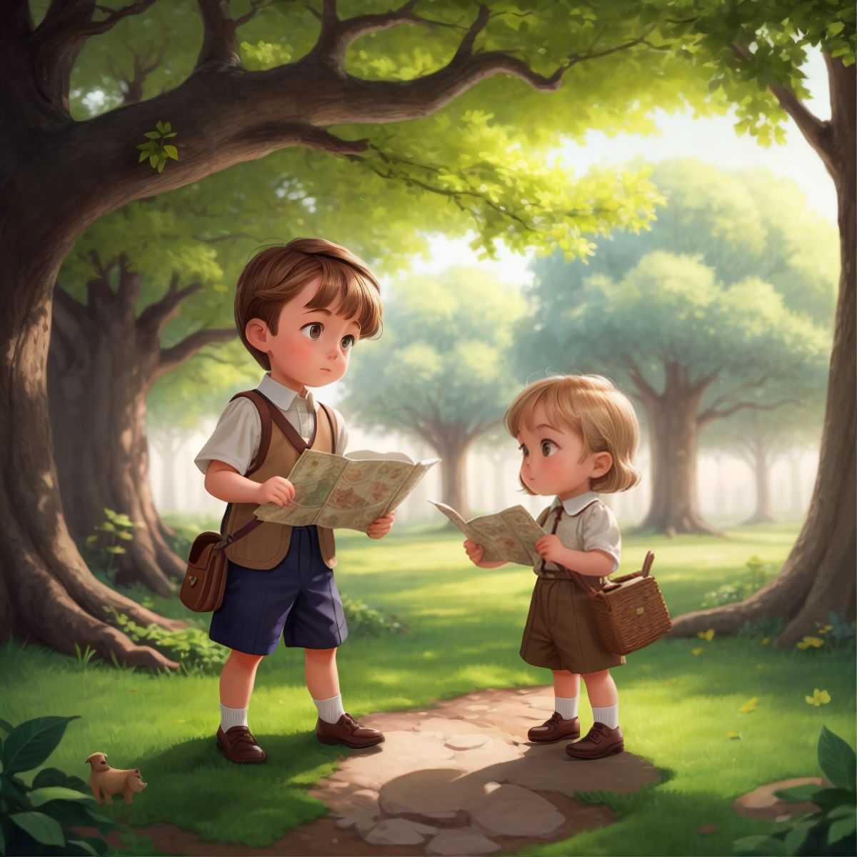 Childbook.ai - Riley and Penny's Island Mystery