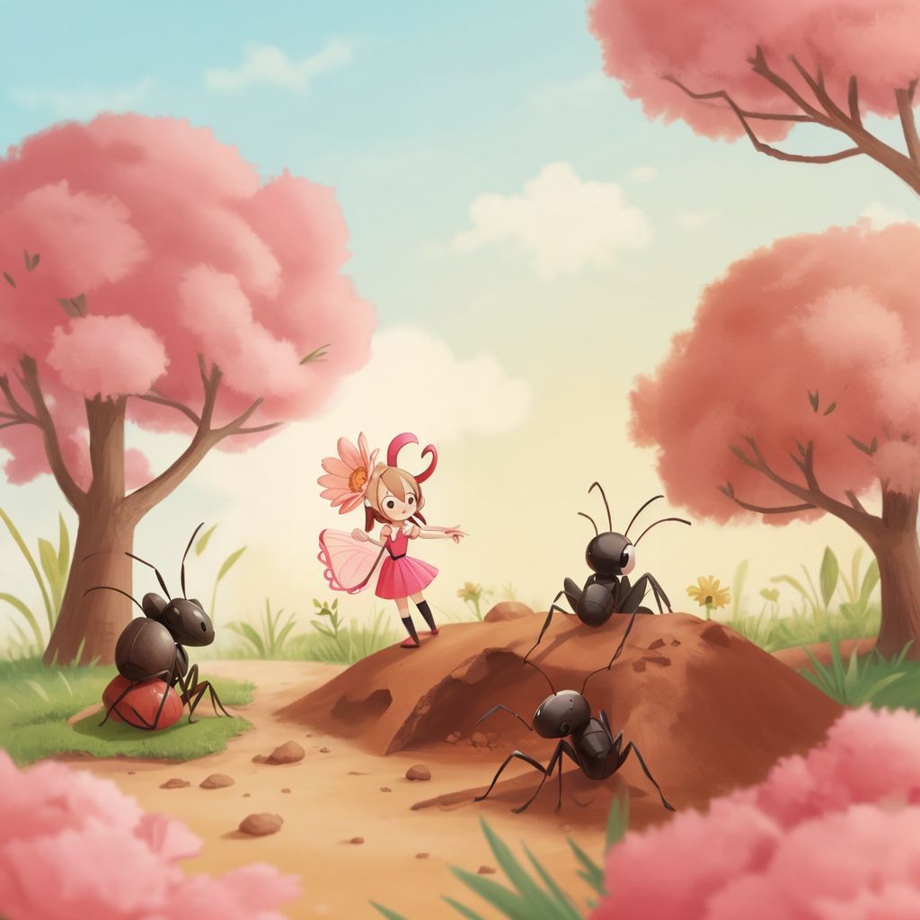 Childbook.ai - Annie the Hardworking Ant Builds a Home