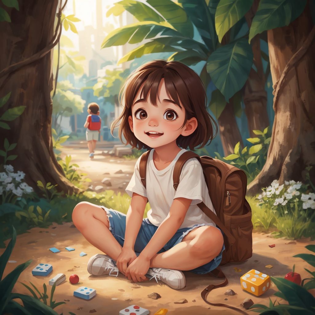 Luna admitting a mistake while playing a game with a thoughtful expression